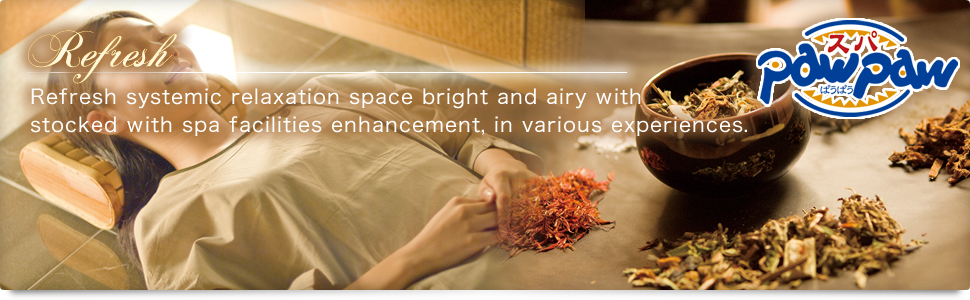 Refresh systemic relaxation space bright and airy with stocked with spa facilities enhancement, in various experiences.